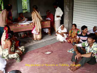 Eye camp held at Beldiha and Baruipara, West Bengal